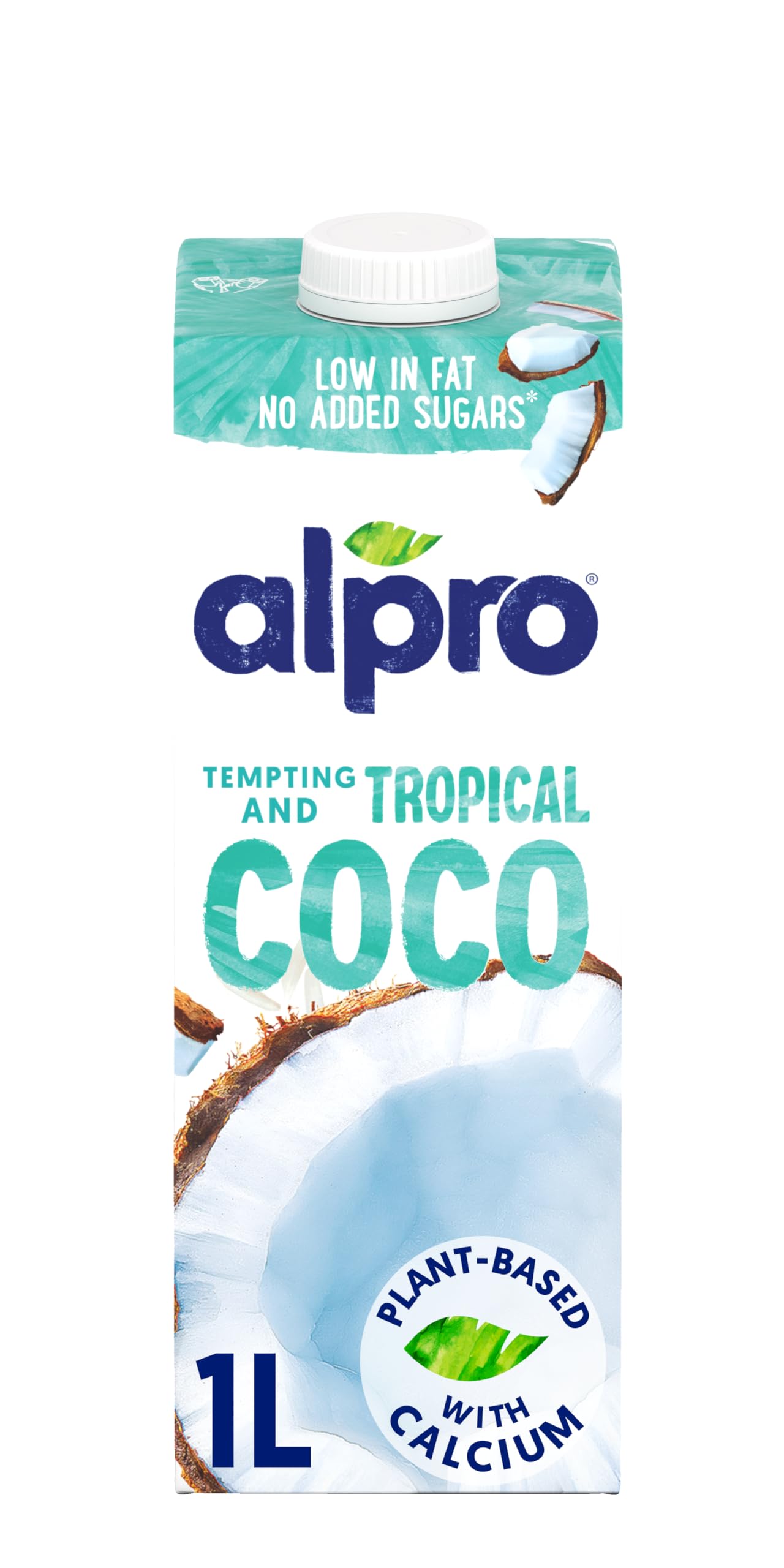 Coconut Drink - Plant-Based Long Life Dairy Free & Lactose Free Milk Alternative - 1L