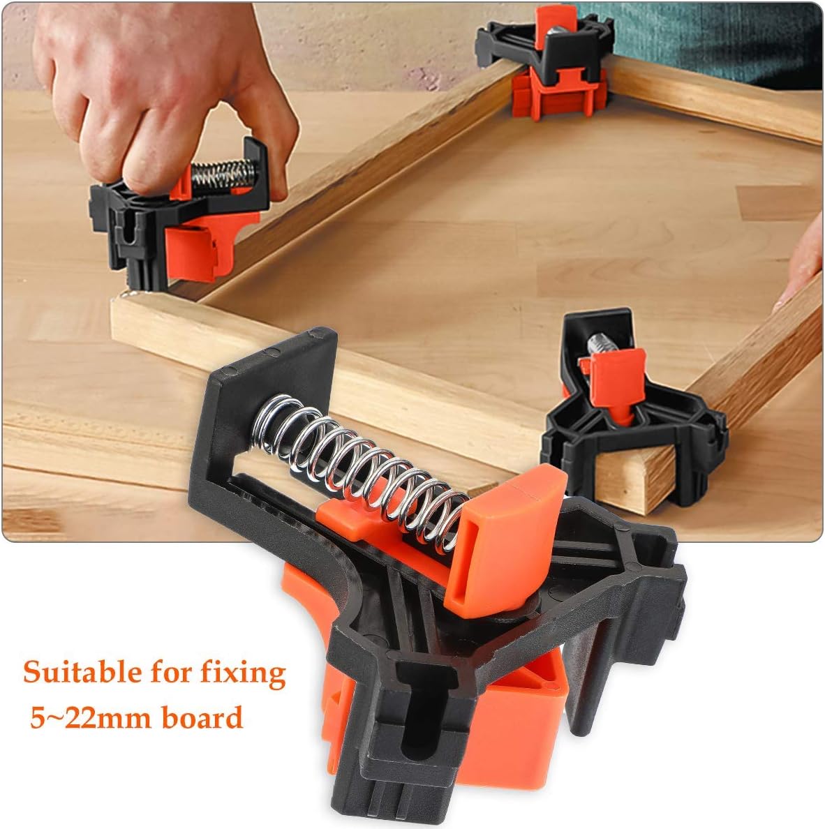 Blасk Frіdау - 70% оƒƒ 4pcs 90 Degree Right Angle Clamp Kit,Fixing Clips for Welding Picture Frame,Corner Clamp Adjustable Hand Fixer,Woodworking Corner Clip Positioning Tools Flаѕh Dеаlѕ - 50% оƒƒ 4pcs 90 Degree Right Angle Clamp Kit,Fixing Clips for Welding Picture Frame,Corner Clamp Adjustable Hand Fixer,Woodworking Corner Clip Positioning Tools