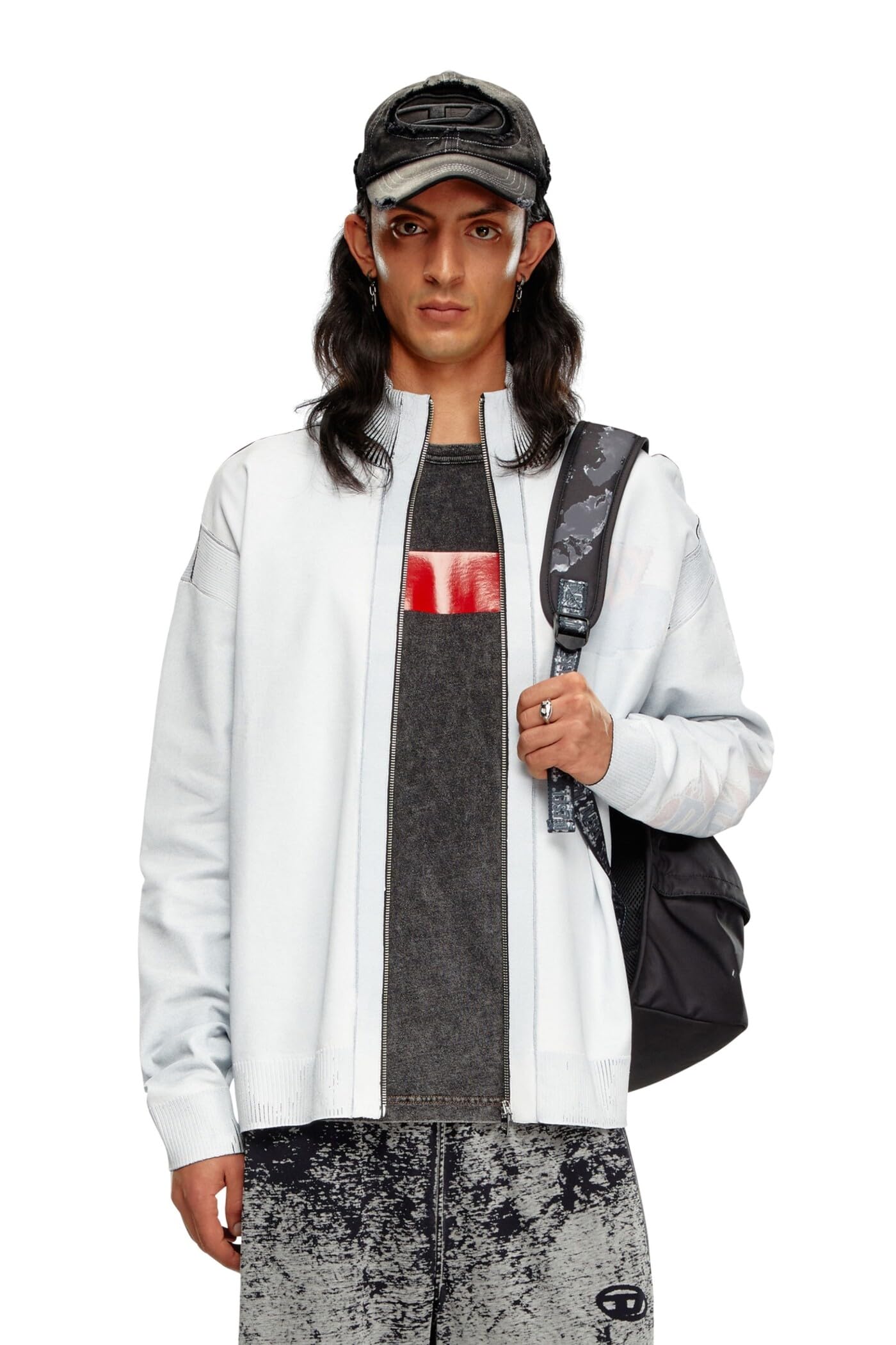 Amazon | [Diesel] [ディーゼル] メンズ ニット カーディガン