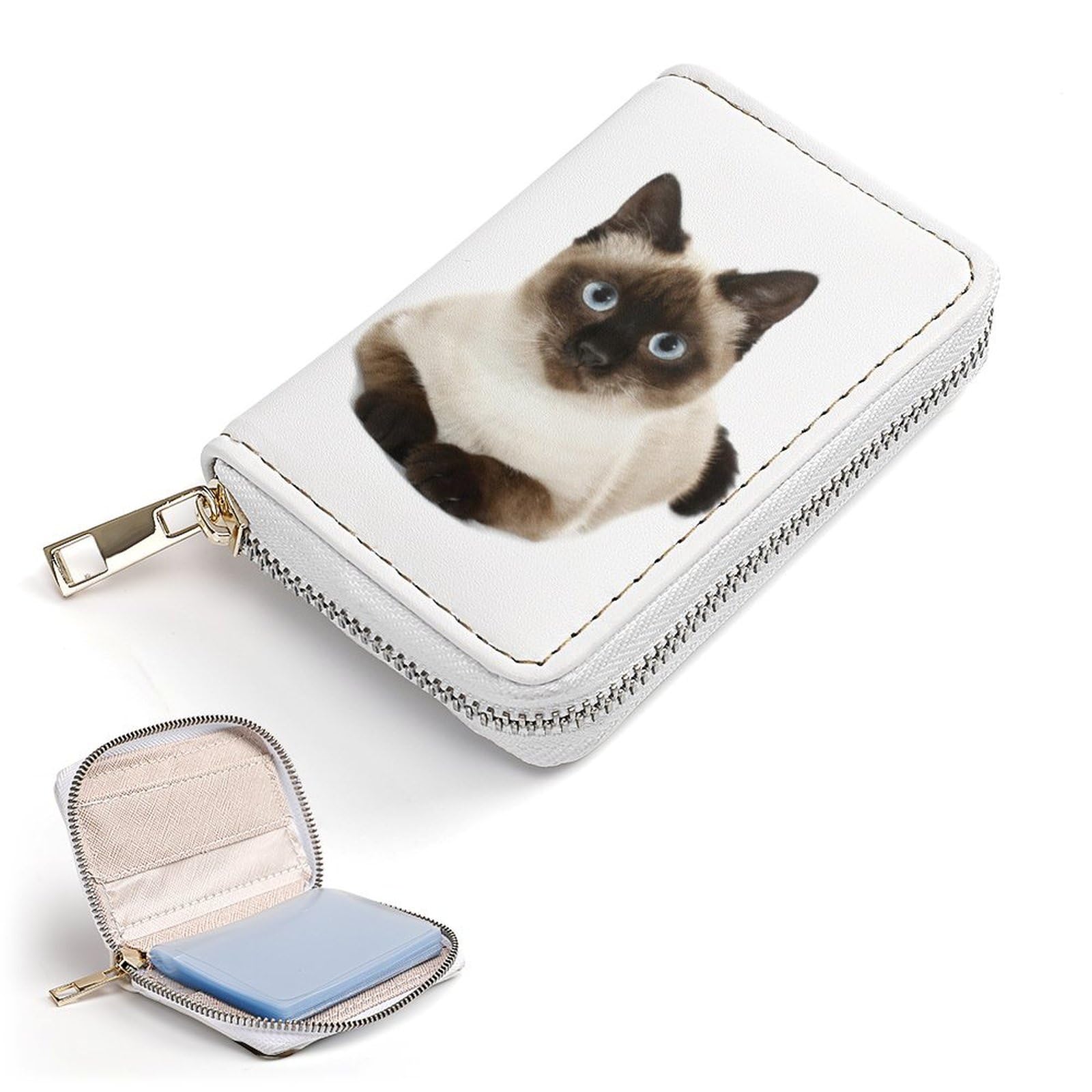 Amazon.co.jp: カードケース シャム猫 シャムネコ コインケース