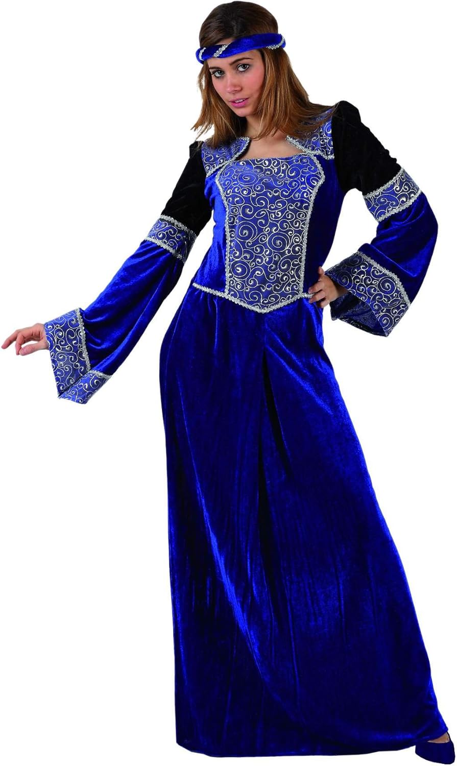 Costume Medievale Donna Taglia Unica Amazon.it Giochi e giocattoli