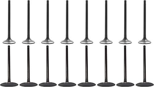 DNJ VK161163 Kit de válvula de admisión de escape para Chrysler 2009 a 2019, Dodge, Jeep, Ram V8 5.7L OHV 16V EV1163 X8 IV1163 X8