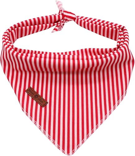 Miniatura 6 de Lionet Paws Bandana de otoño para perros pequeños, medianos y grandes, pañuelo lavable para perros y gatos, bufanda triangular para niña o niño