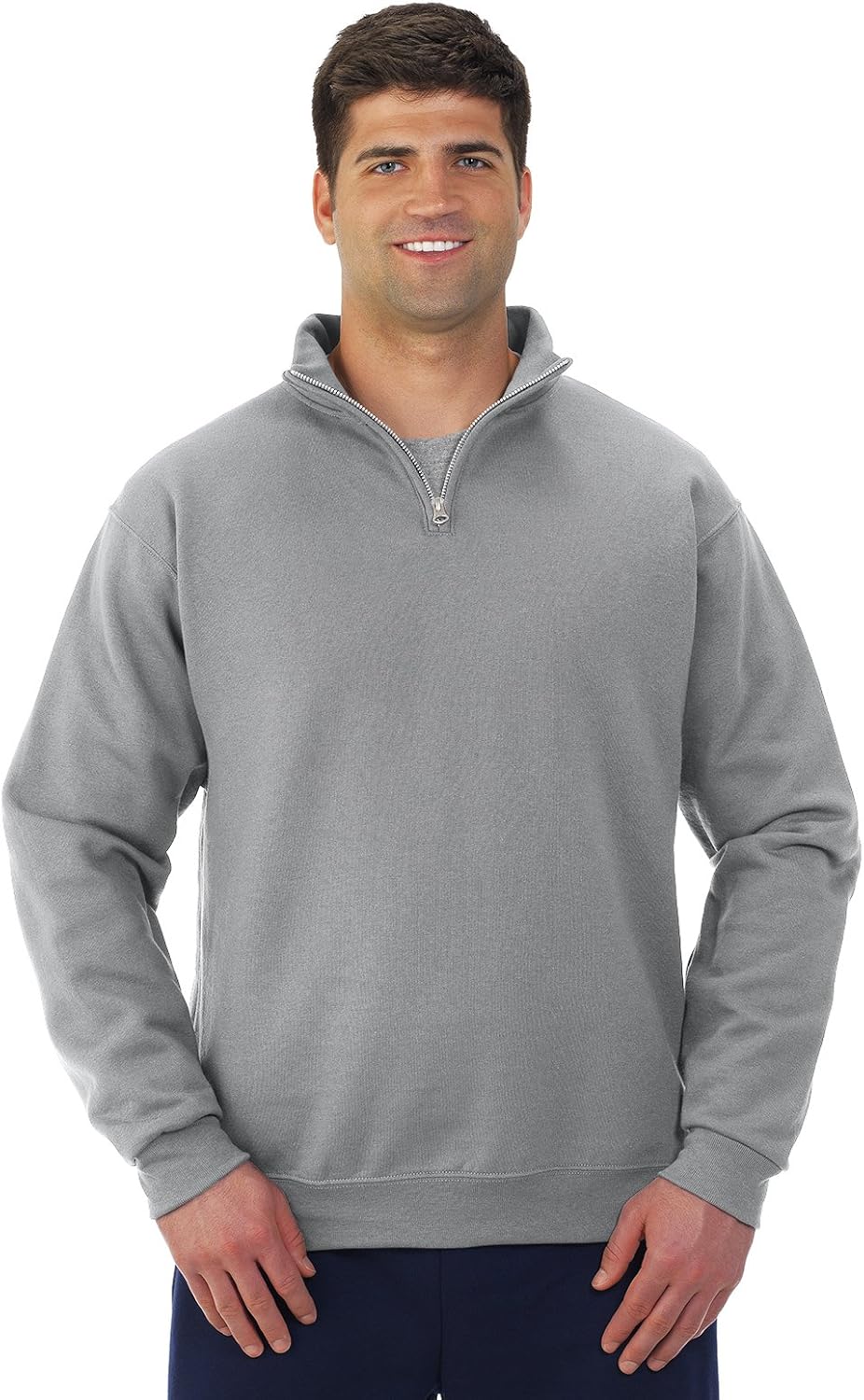 jerzees half zip sweatshirt