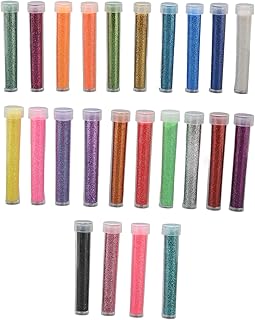 Acessórios de Cores Holográficas Com Glitter, Lantejoulas para Faça você Mesmo, Resina Longa, 24 Cores Sortidas, Sinfonia Corporal, Cores Sortidas, Glitter