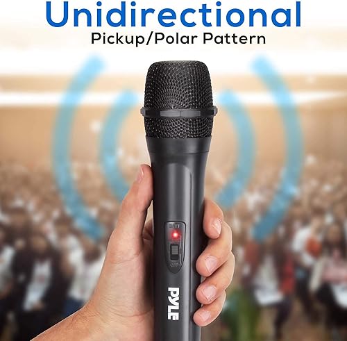 Miniatura 6 de Pyle Sistema de altavoces PA Bluetooth portátil con micrófono inalámbrico - Sistema de sonido de karaoke para interiores y exteriores