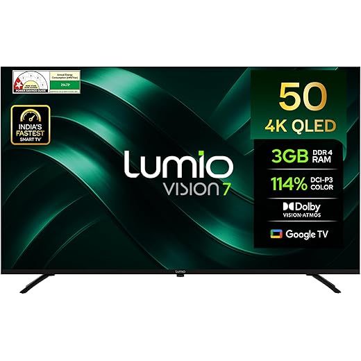 Lumio Vision 7 4K Ultra-HD Smart QLED 127 cm