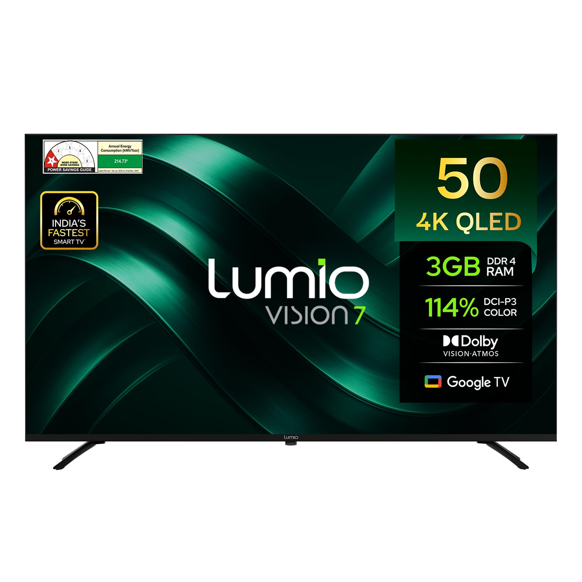 Lumio Vision 7 127 cm (50 inches) 4K Ultra-HD Smart QLED Google TV FTW2-ADSG-picture-17