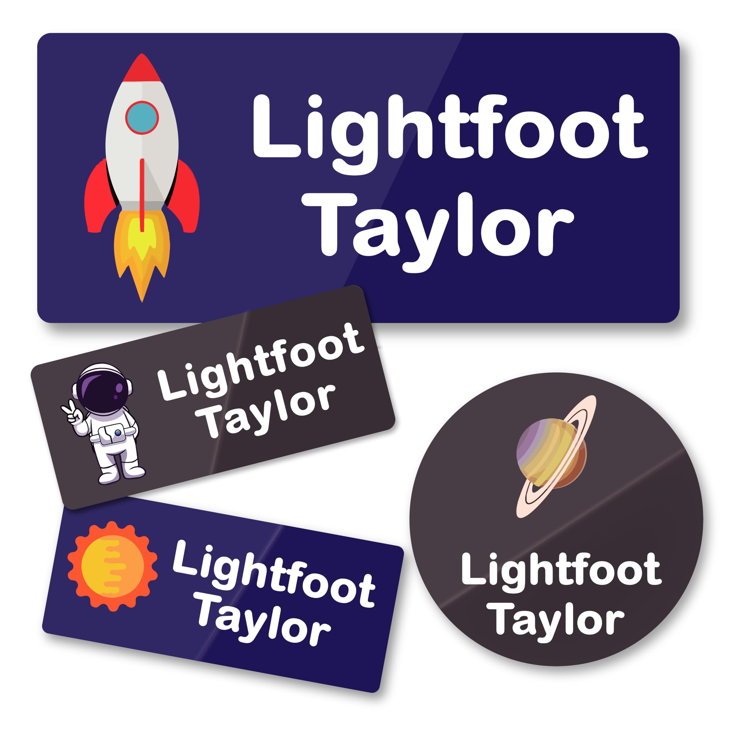 Custom Stickers, Personalised Stickers Labels, Name Labels for Clothes Kids, Waterproof Name Tags for Clothes School Supplies Nursing Home, Daycare Clothing Name Customised Gift (Style 13)