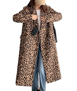【fenon】 leopard long trench coat 71M0NB-vUTL._SY350_QL65_.jpg