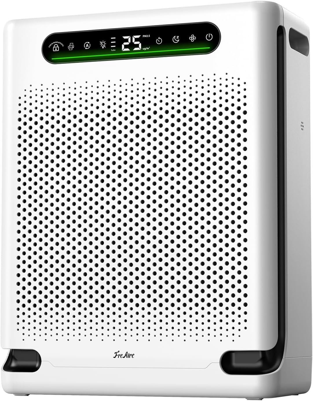 Air Purifiers for Home, HEPA Air Purifier with Washable Filter & Air Quality Display, Powerful Turbo Mode