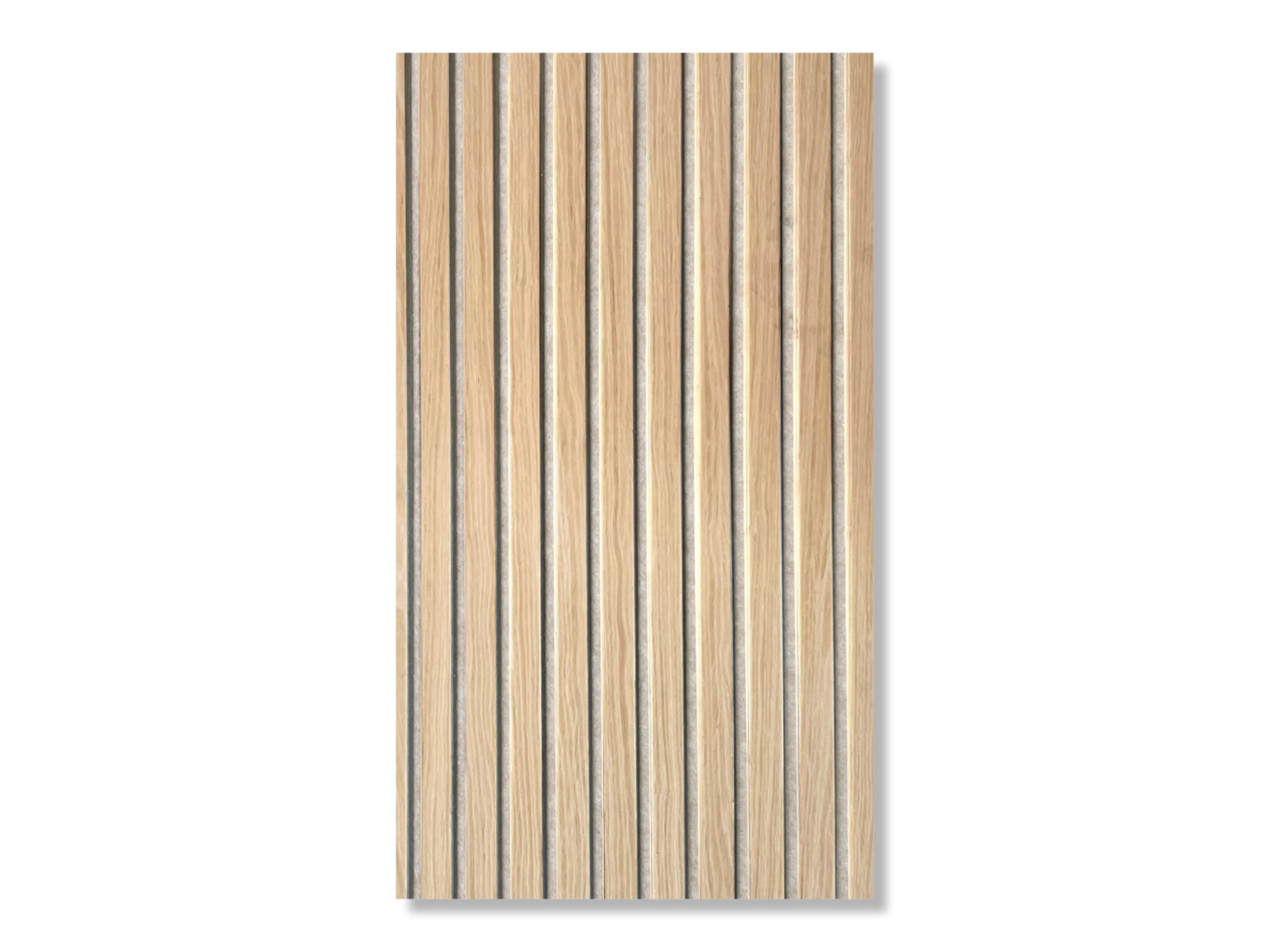 Akustikpanel AURA Light Oak – Filz-Wandpaneel 240x60 Cm, 1,44 M², Schallschutz & Design