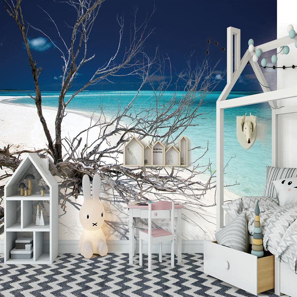 Adesivo da parete 3D con rami del lago e decorazione murale per soggiorno, camera da letto, stanza dei bambini, 400 cm x 280 cm