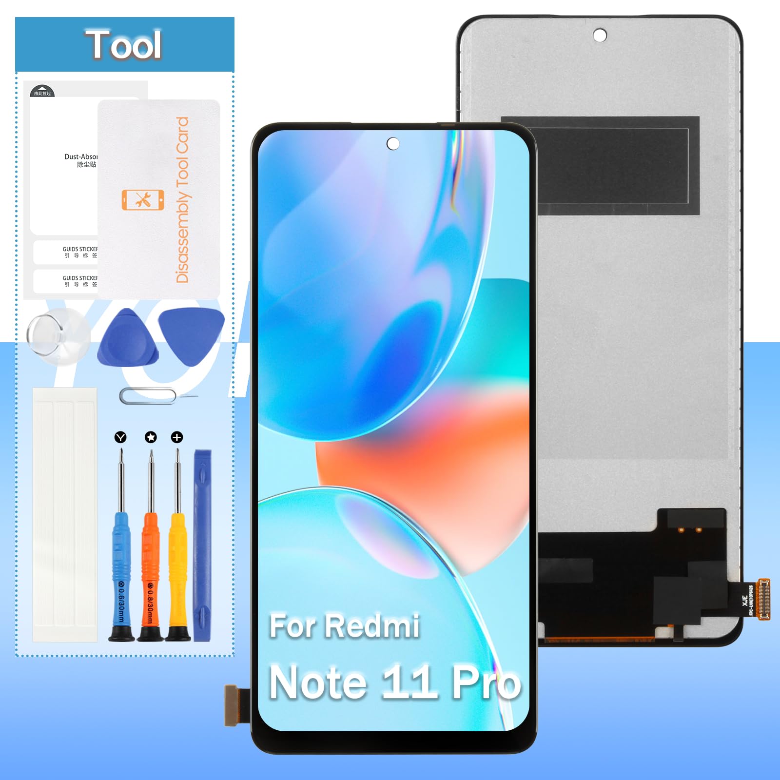 Redmi Note 11 Pro 交換用ディスプレイパネル Amazon.co.jp: TFT 液晶パネル For Xiaomi Redmi Note 11 Pro/Note 11