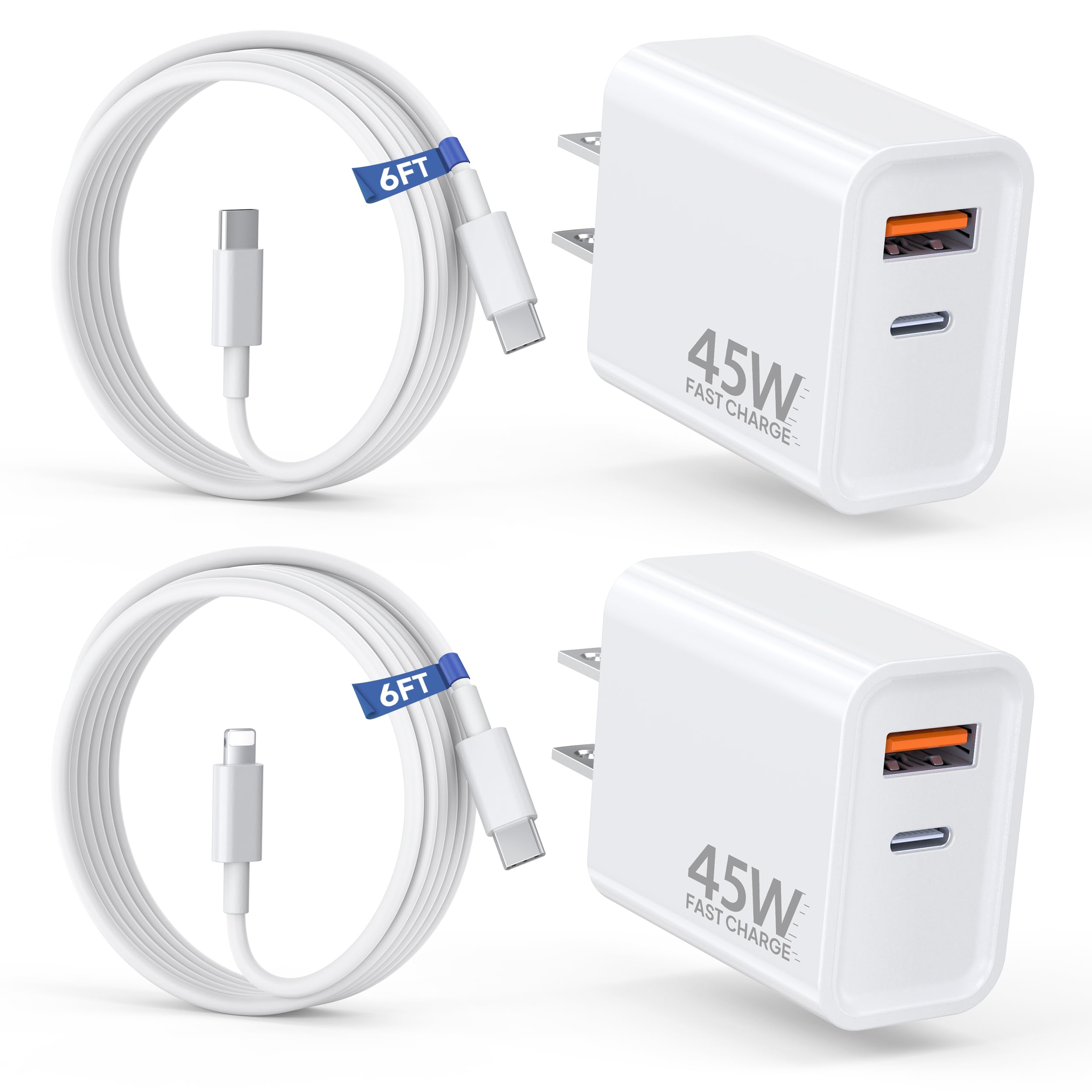 Chargeur rapide 45W Type C câble bloc de charge Pixel - 8