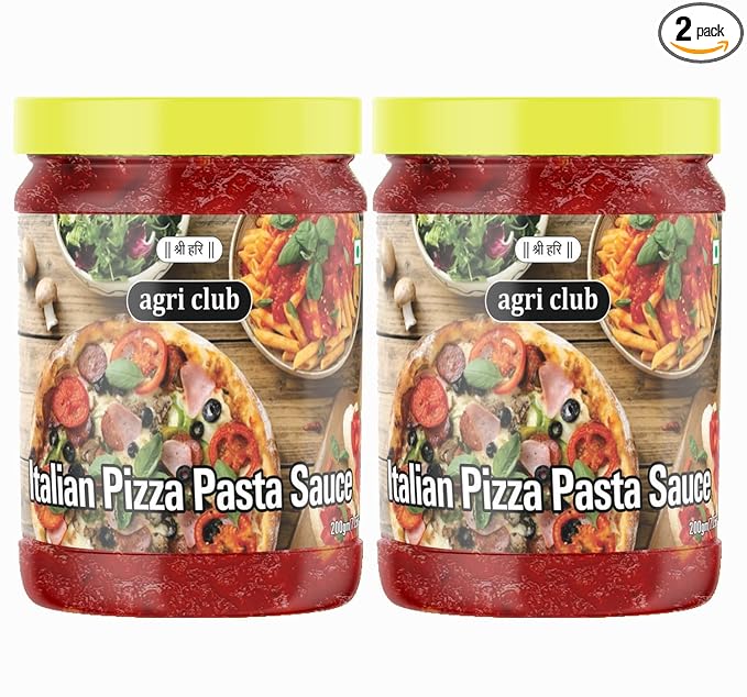 Italian Pizza Pasta Sauce 400gm, Pack of 2, Each 200gm