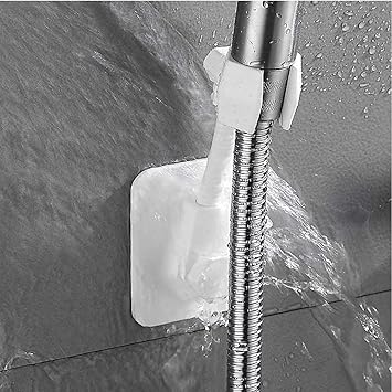 Jeval 360 Adjustable Bathroom Shower Head Holder, Wall Mounted Hand, Shower Bracket, Bathroom Accessories (Multi, Pack Of 2Pcs)