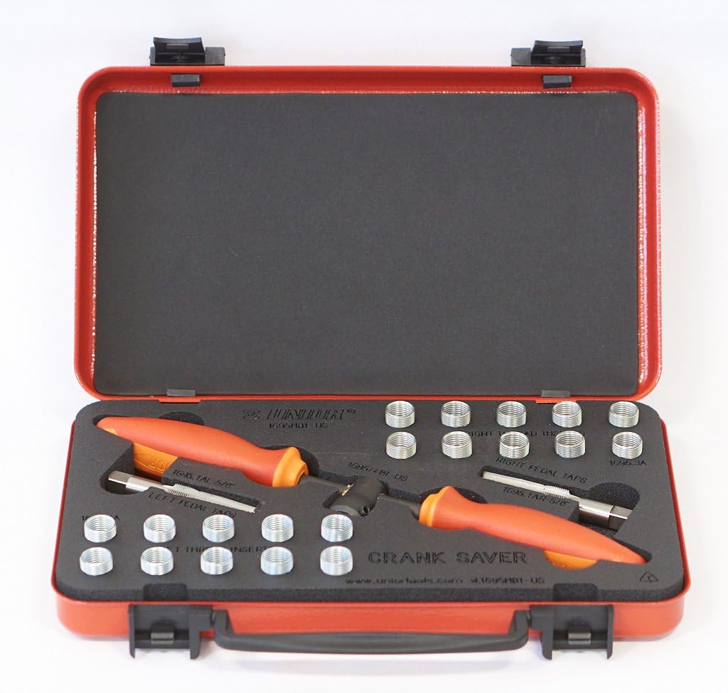 Unior Crank Saver Pedal Thread Repair Kit Sports