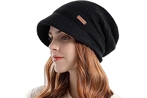 Women's DANMY Winter Warm Visor Beanie