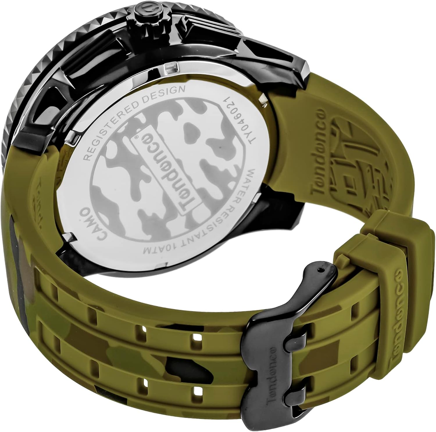 Amazon | [テンデンス] 腕時計 Gulliver Round CAMO ガリバー