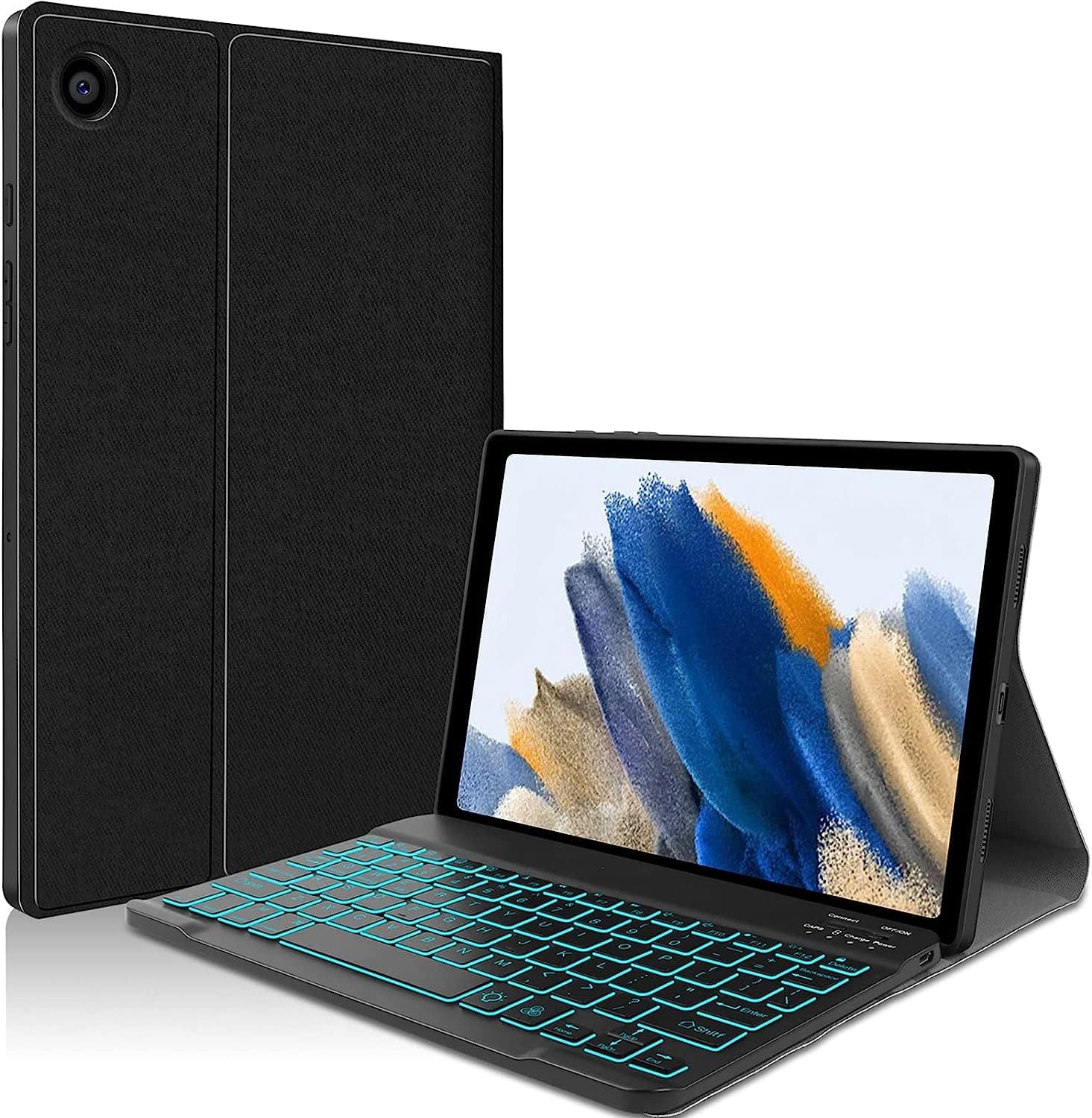 TENGWUDZ Custodia per tastiera per Samsung Galaxy Tab A8 10.5 2022 SM