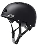 OutdoorMaster Skateboard Cycling Helmet - Two Removable Liners Ventilation Multi-Sport Scooter Roller Skate Inline Skating Rollerblading for Kids, Youth & Adults