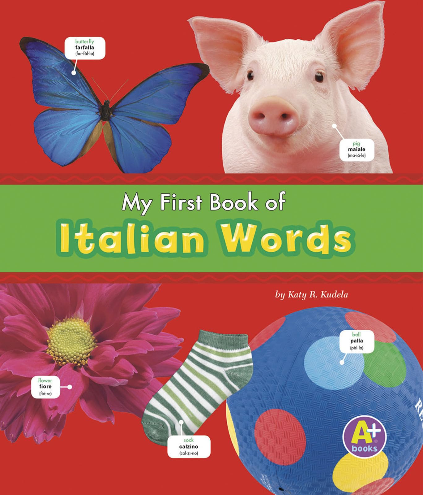 My First Book of Italian Words (A+ Books: Bilingual Picture Dictionaries) (English and Italian Edition)