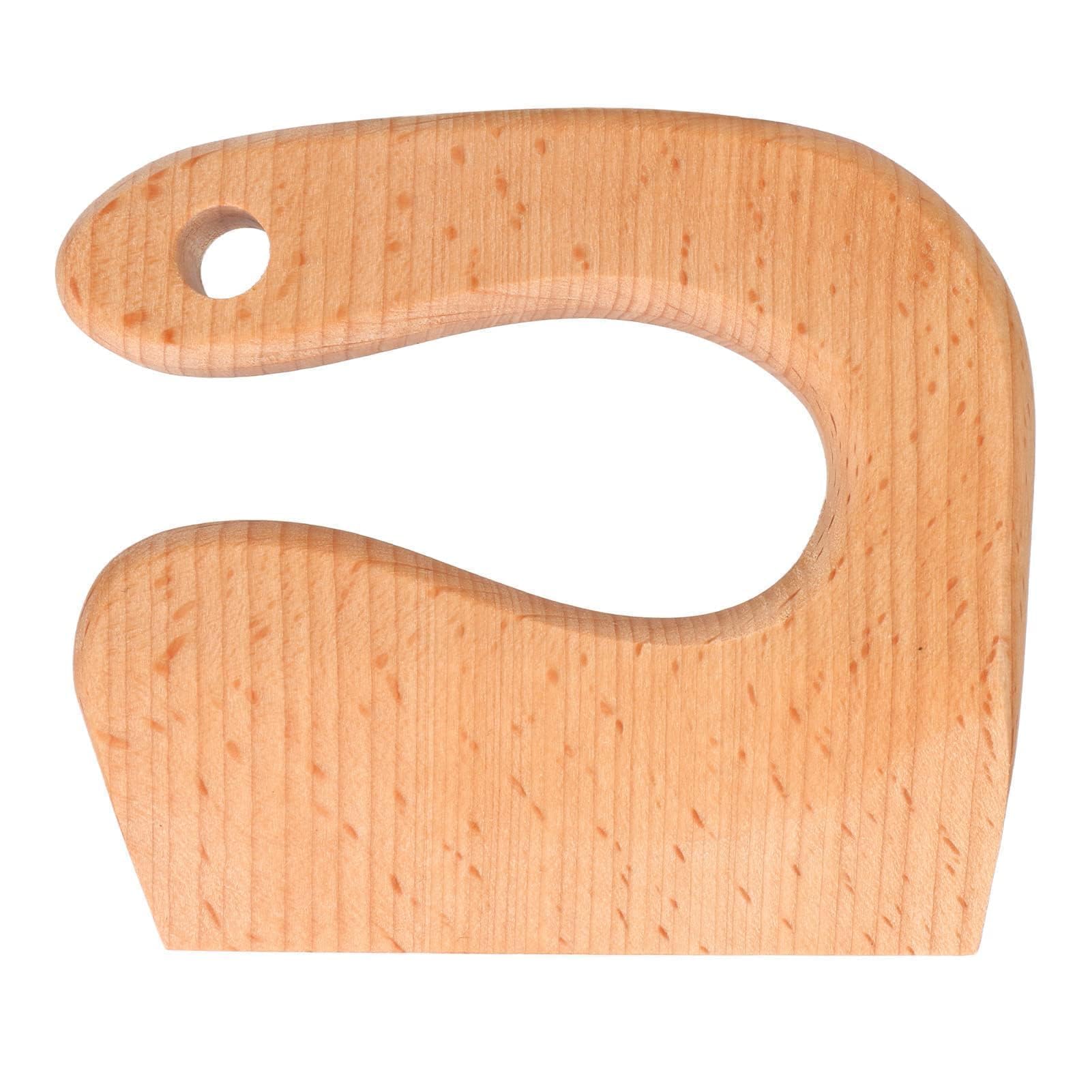 VBESTLIFE Cuchillo de madera para niños, cuchillo de frutas y verduras, cuchillo de madera para niños, cuchillo de madera, juguete (#1)