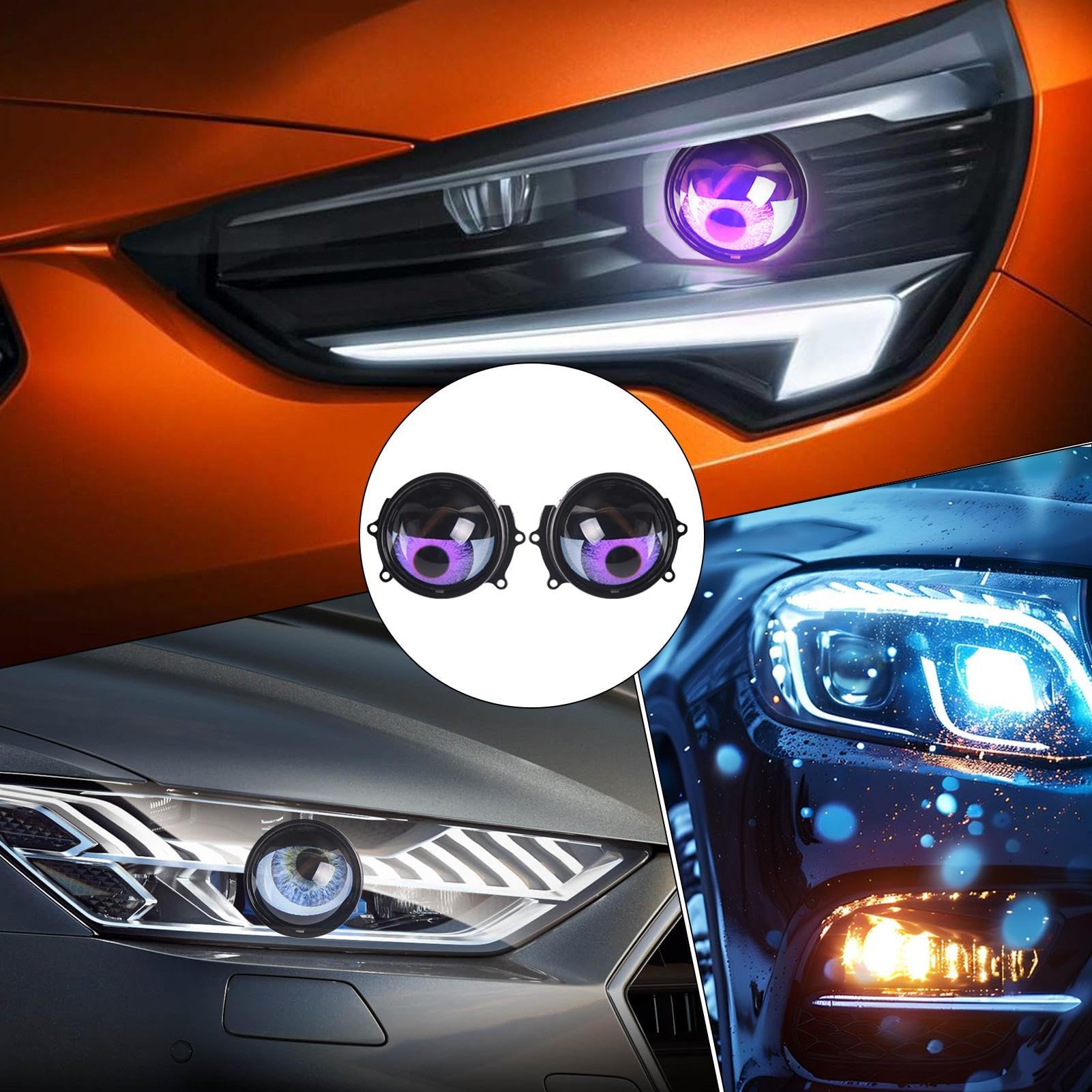 デビルアイLED  1枚 Amazon.co.jp: 車用デビルアイライト、大型ダイナミック