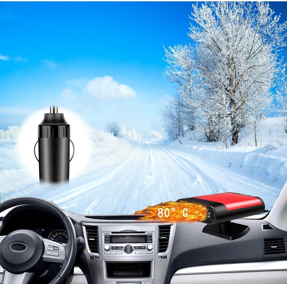 Car Heater, 12V 150W Portable Windshield Defogger and