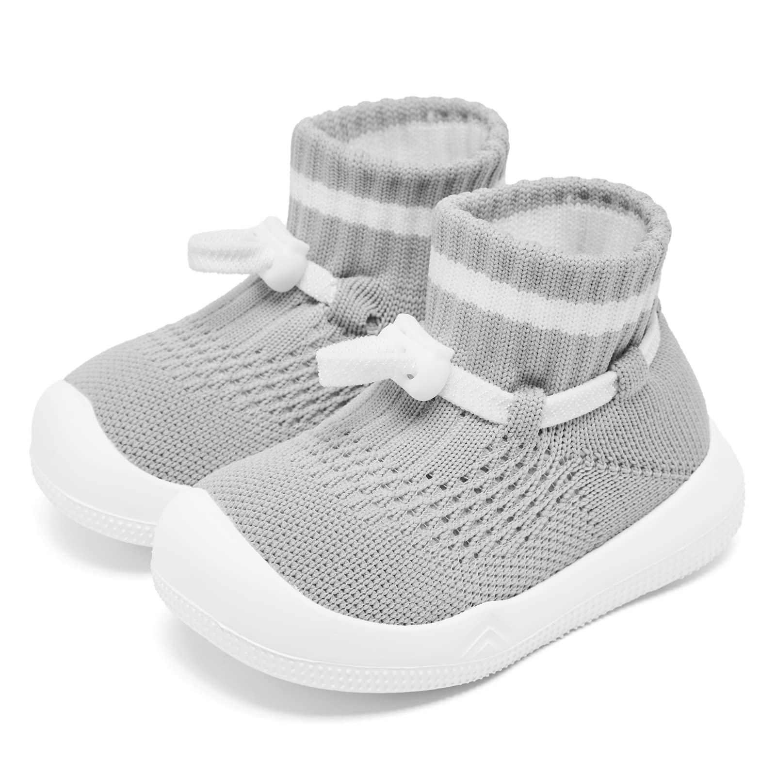 Baby Sock Shoes Girls Baby Walking Shoes Infant Sock Shoes Non Slip Toddler Slip on Tiny Feet Sneakers