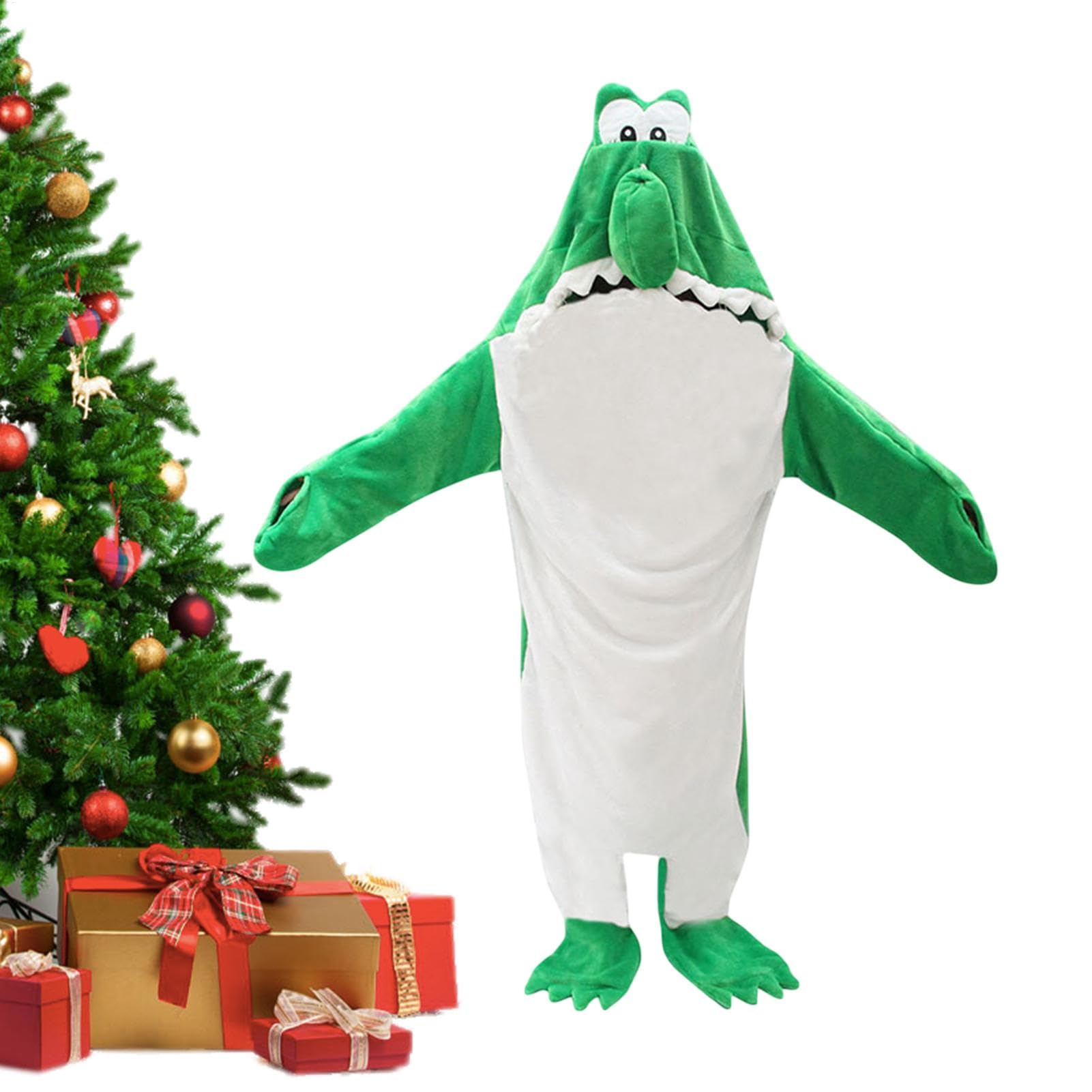 Pijama de Cuerpo Entero Dinosaurio Disfraz Cosplay Franela Suave Para Casa | Pijama de Franela para Disfraz Dinosaurio Para Otoño Invierno Clima Frío Juego Roles Disfraz Camping Viaje Mujeres