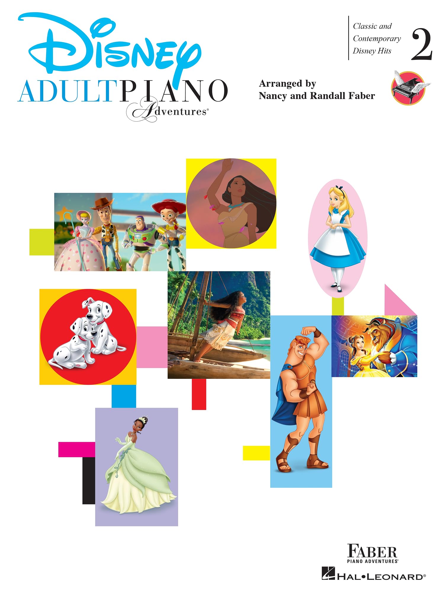 Adult Piano Adventures - Disney Book 2.: Classic and Contemporary Disney Hits