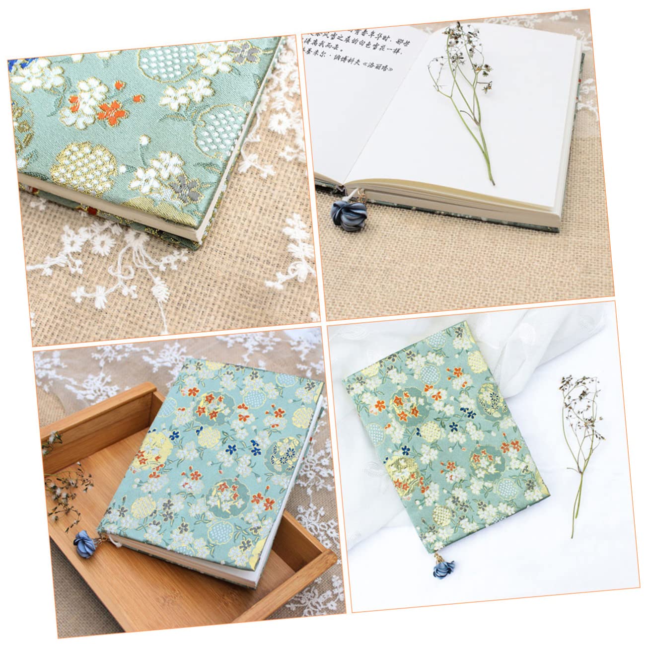 SHINEOFI 5 Pezzi Di Elegante Custodia Protettiva Per Libri Copertina Per Quaderni Decorazione Decorativa Per Libri Per Luso Scolastico Degli Studenti