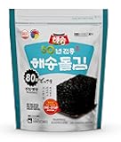 GGANBU) HAESONG DOL-GIM - Seasoned Seaweed Snack Sheets, Keto, Vegan, Gluten Free (1 pack)