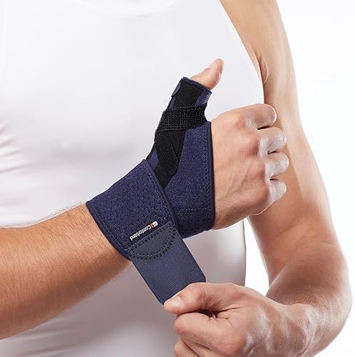 Miniatura 5 de Soporte ajustable para el pulgar con correa – CMC MCP articulación pulgar Spica férula para aliviar el dolor, artritis, tendinitis, tendosinovitis