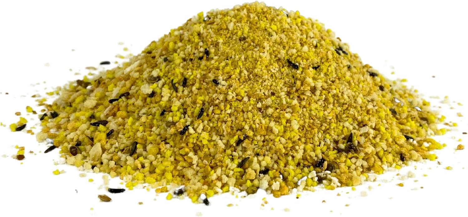 Elisir is an Egg Paste High in Protein and Fat Ideal for Canary, Finch and Pigeon, Bird Food, Egg and Seed Based Food, Food for Chicken and Poultry, Pet Food, 5lb Bag