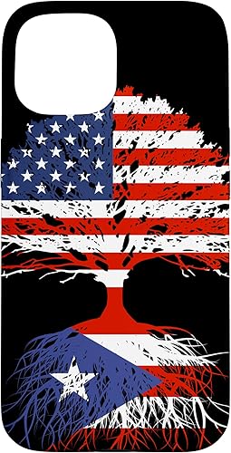 Miniatura 10 de Funda para iPhone 15 Pro Max Puerto Rico Boricuas Roots Puerto Rico con bandera estadounidense
