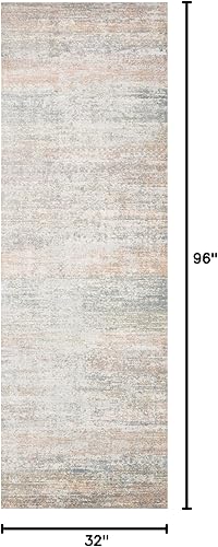 Miniatura 4 de Loloi II Lucia Collection LUC-05 Mist - Alfombra de área de 7 pies y 9 pulgadas x 10 pies y 6 pulgadas