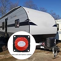 Vista 7 de 2 interruptores de desconexión de batería, aislador de energía de batería de 12 V-48 V, interruptor de corte de encendido/apagado, maestro