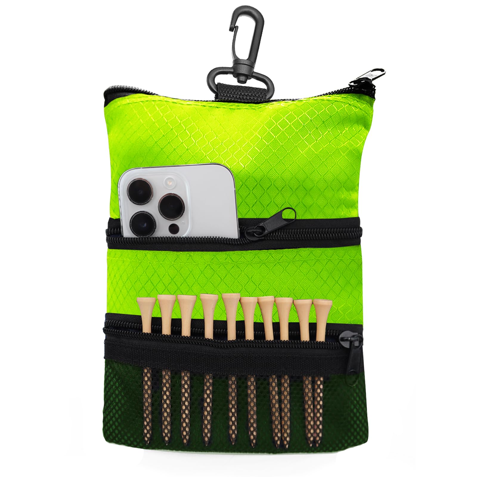 Amazon.com : Amy Sport Golf Valuables Pouch Pocket with 10 Pcs