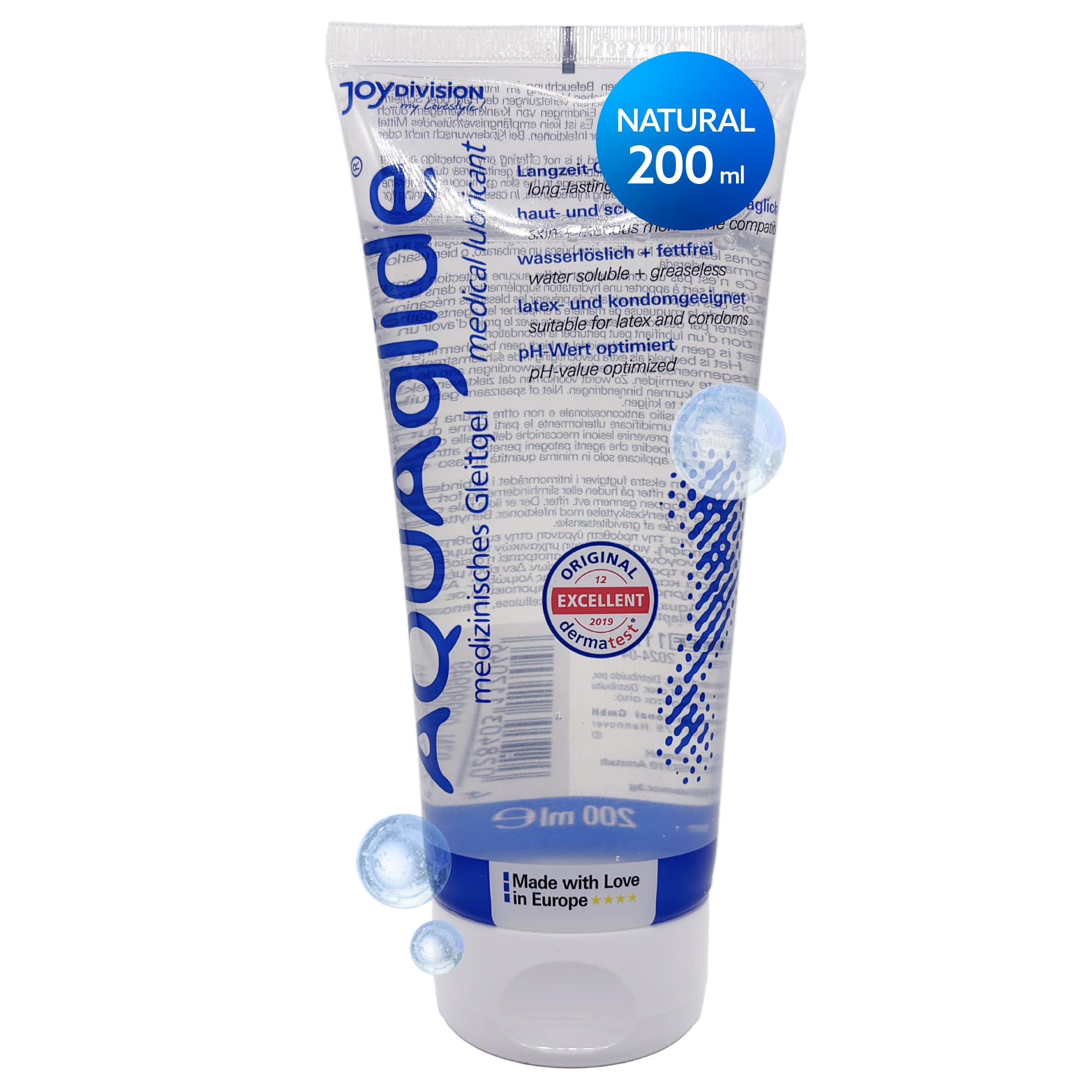 JOYDIVISION Lubricante Vegano AQUAglide