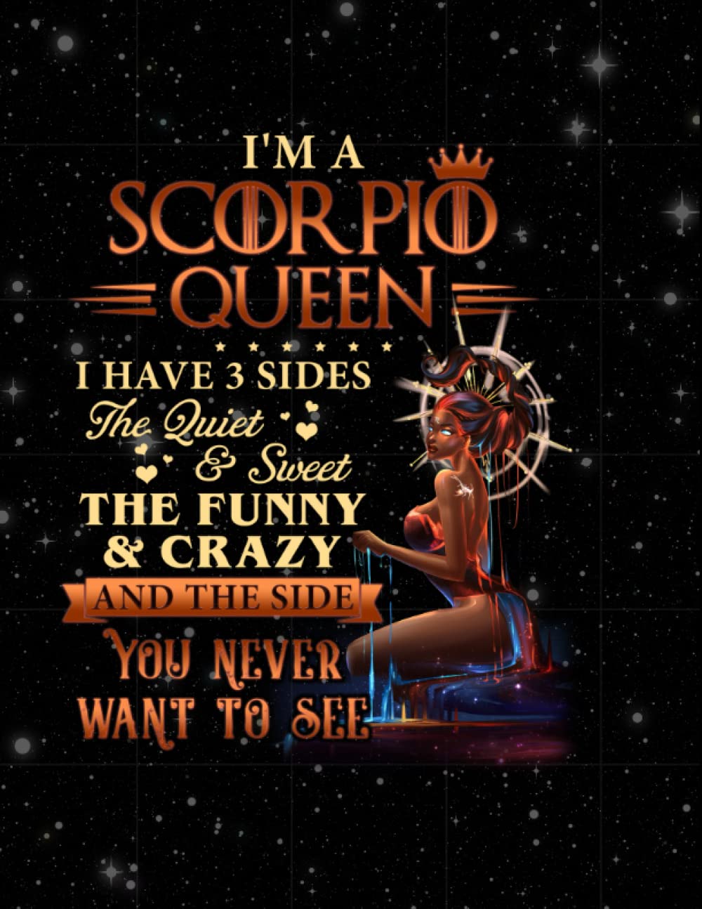 I am a Scorpio Queen Journal: perfect gift for those that love astrology