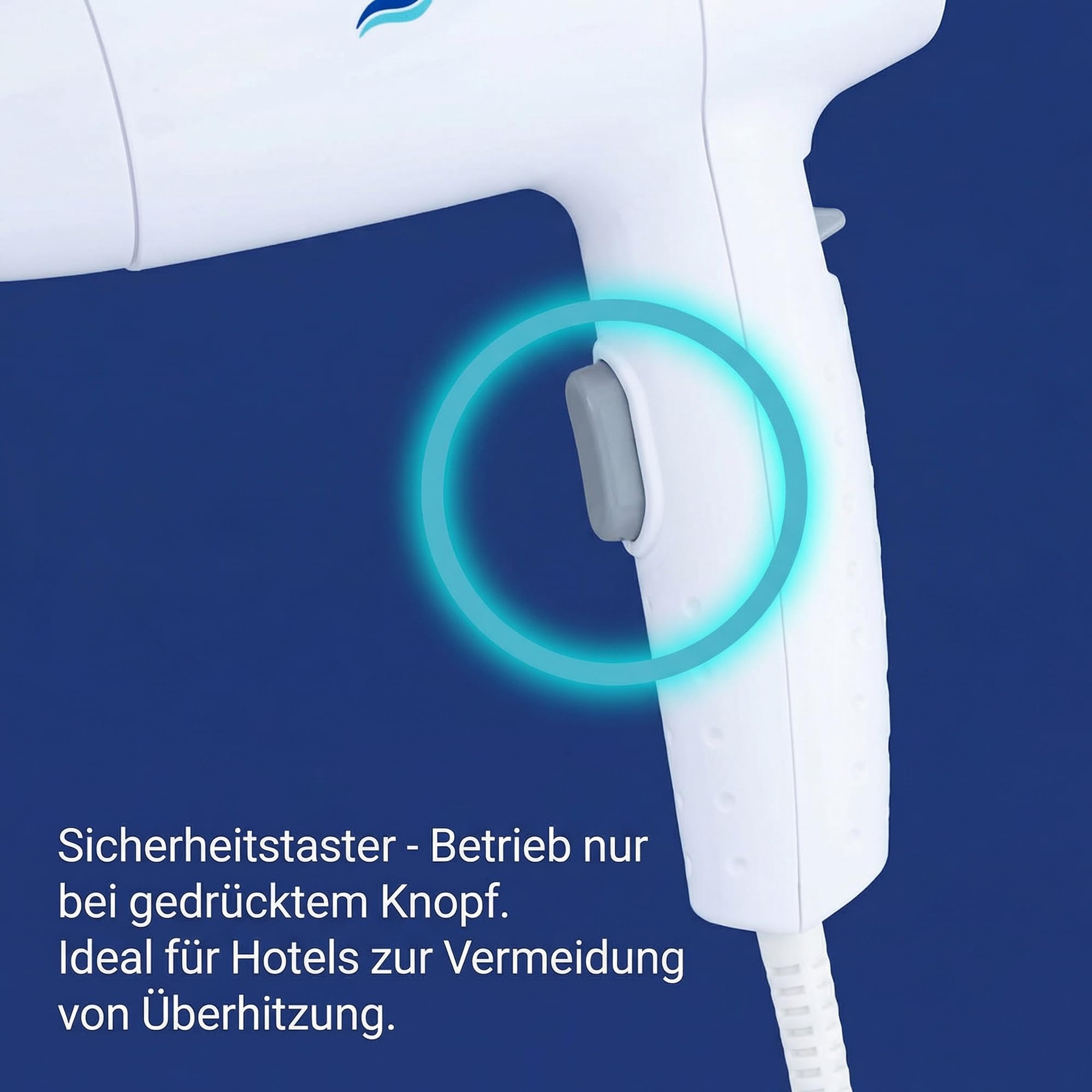Jofel AB68500 Haarfön Standard, 1200 W, Weiß