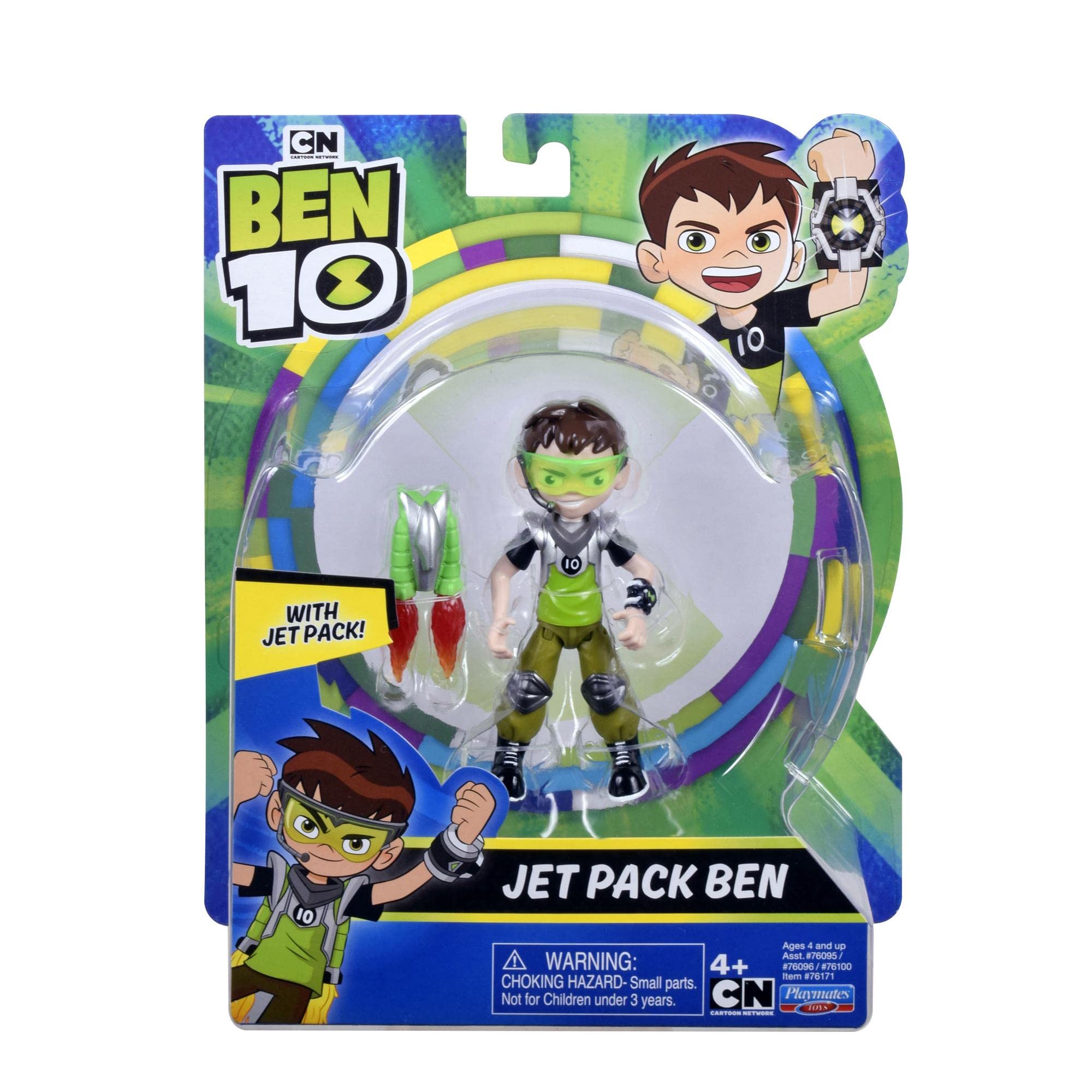 Giochi Preziosi Ben 10 Jet Pack Ben, Basic Character New Assortment, 6 Models to Collect Including the Strongest Aliens Ever, for Children from 4 Years, BEN70B00 , , Multicolour