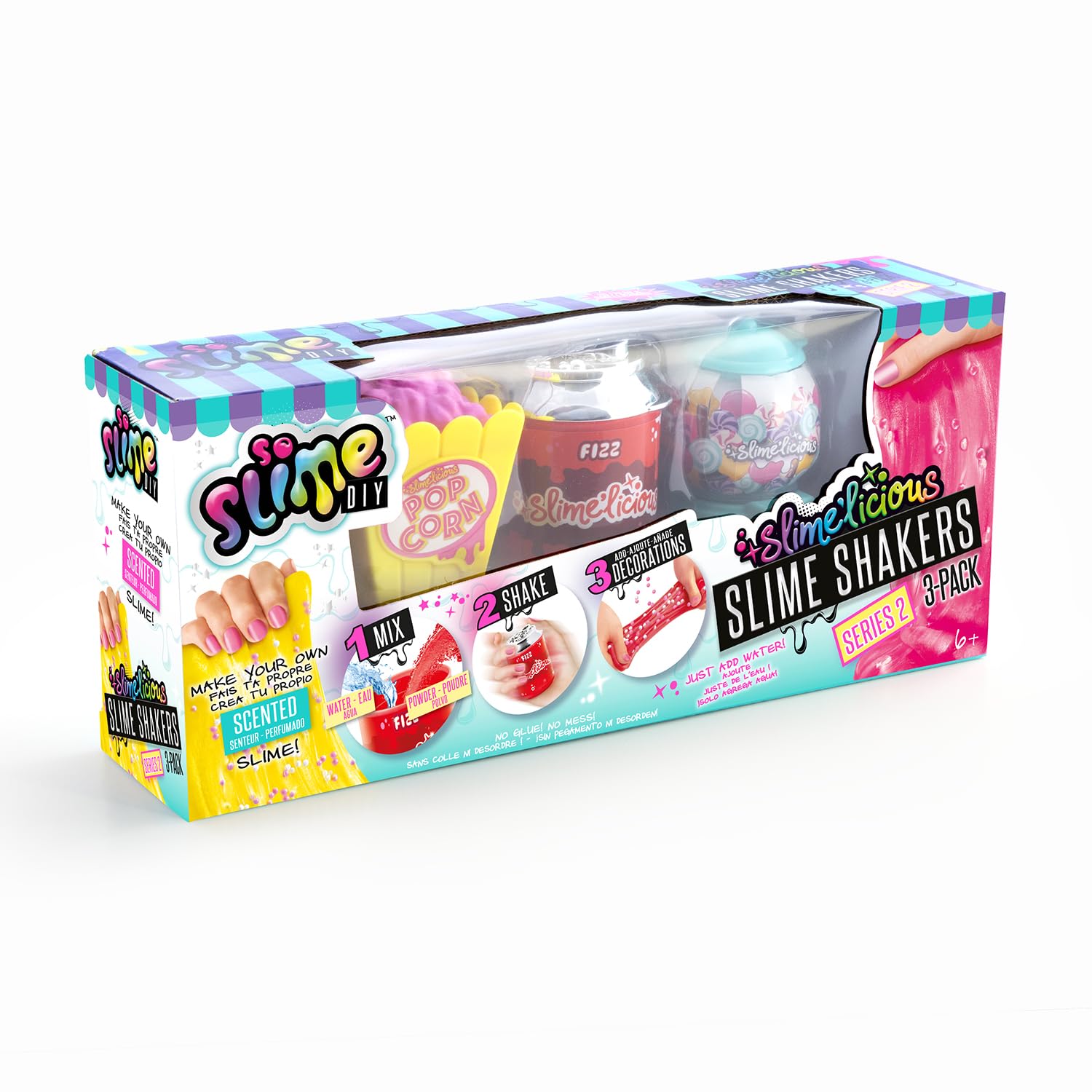 Canal Toys SO Slime-Slimelicious 3 opakowanie-SSC 191
