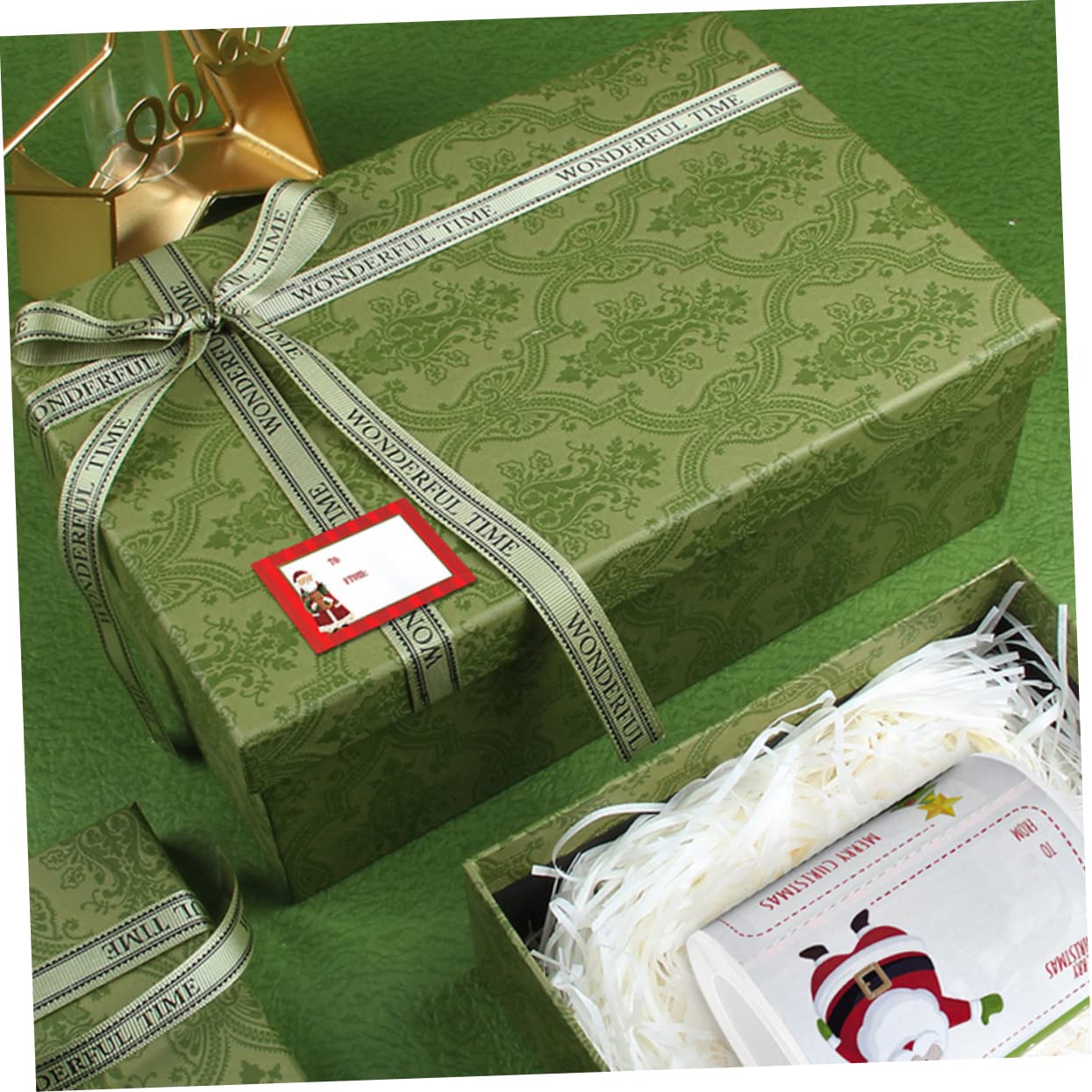 5 Set Etichette Adesive Natalizie Adesivo Multifunzionale Punto Babbo Natale Etichette izie Adesive Etichette e Adesivi izi Buon e Adesivi 2 * 5