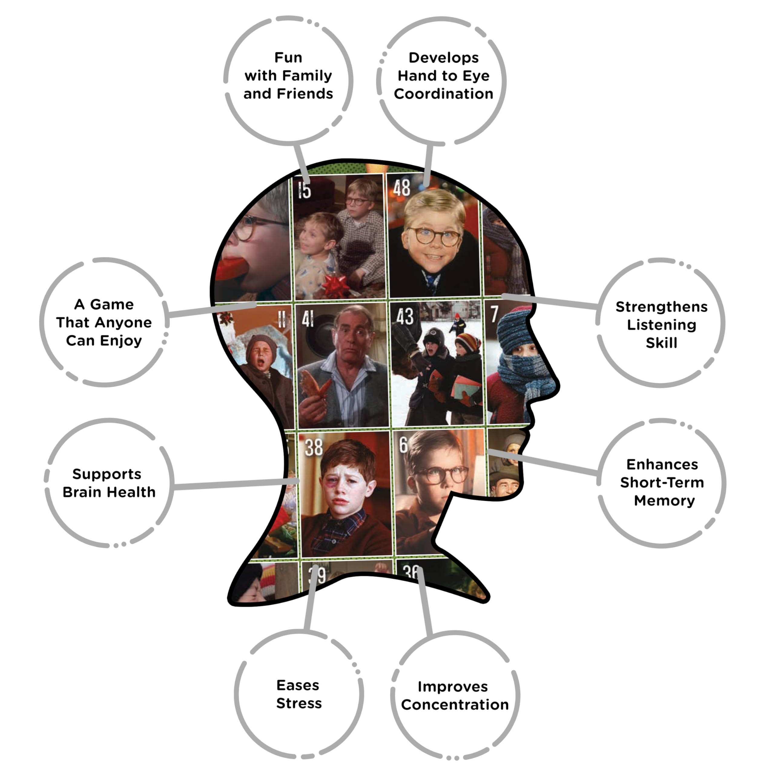 AQUARIUS - A Christmas Story Family Bingo Game - Image 5