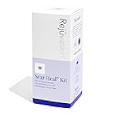 Rejuvaskin Scar Heal Kit for Breast Scars, Soften, Flatten, Reduce and Recover, Silicone Sheeting, RejuvaSil Gel & Medical Tape, Breast Anchor Pair