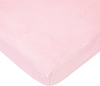 Vista 6 de TL Care Heavenly Soft - Sábana bajera ajustable de felpilla para cuna de 24 x 38 pulgadas, cálida y acogedora, color azul, para niños y niñas, se